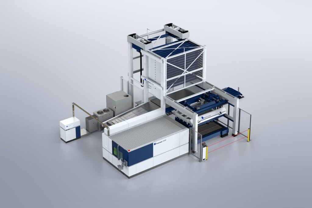 Trumpf TruLaser 5040 with TruDisc 12Kw LiftMaster Compact and TruStore 3040