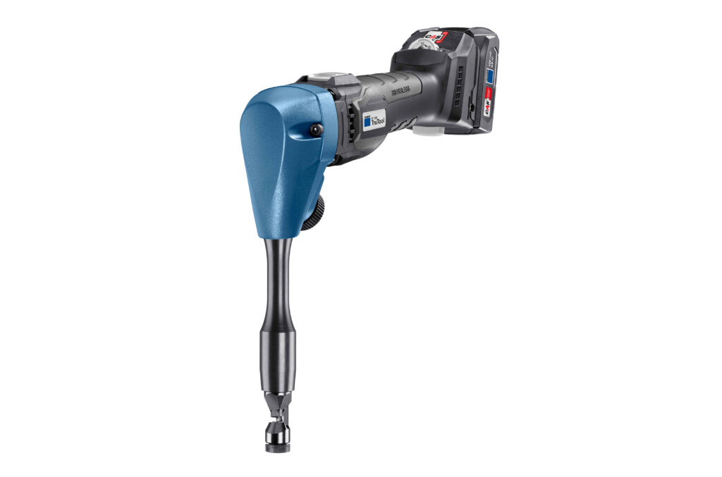 Small Machines - Cutting Machines - Profile Nibbler - TruTool N 160 with extension, 12V LiHD rechargeable battery