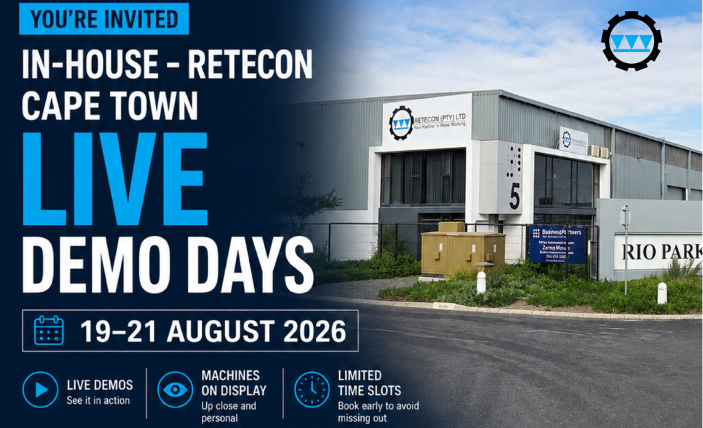 Retecon Cape Town Demo Days | Live Machine Demonstrations