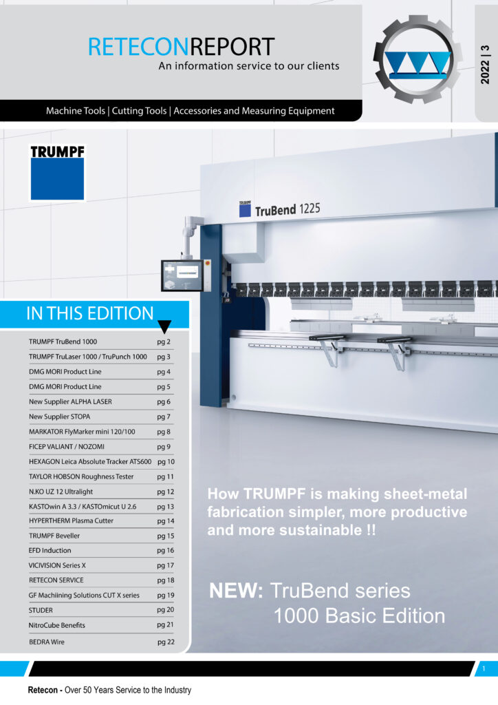 Retecon Report 2022 Edition 3 - Front Page