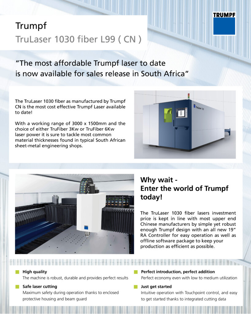 TruLaser 1030 fiber L99 ( CN ) - Mailshot.