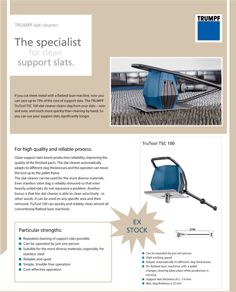 TRUMPF Slat Cleaner - TruTool TSC 100