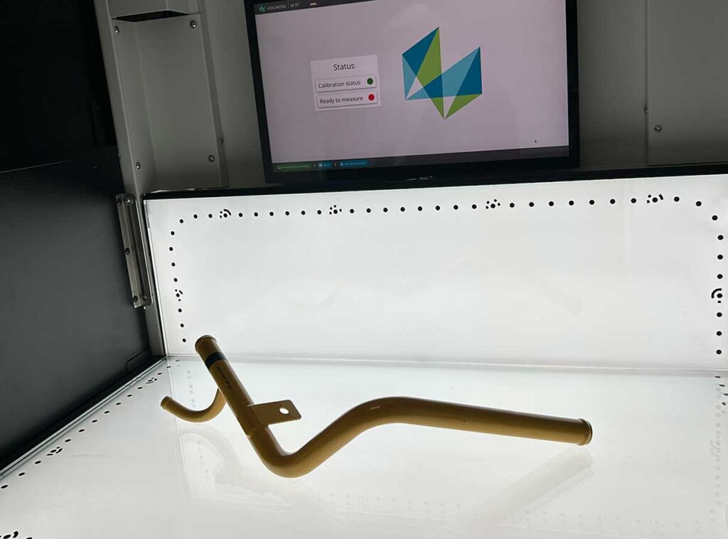 AICON TubeInspect P8 Optical Tube & Wire Measurement System | Retecon