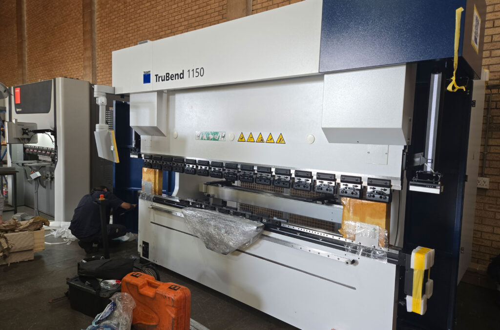 TRUMPF TruBend 1150 Installed | 150 Ton CNC Press Brake Delivery | Retecon