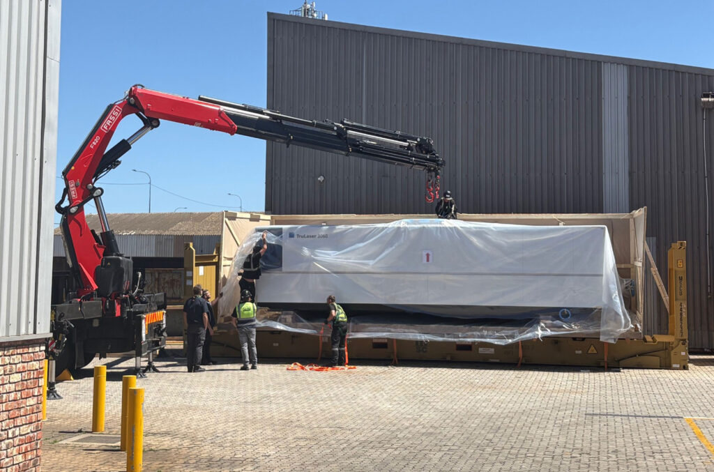 South Africa’s First Trumpf TruLaser 3060 24kW Installation in Gqeberha | Retecon South Africa